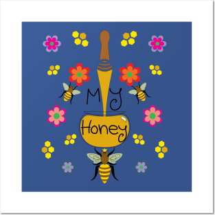 My Honey Posters and Art